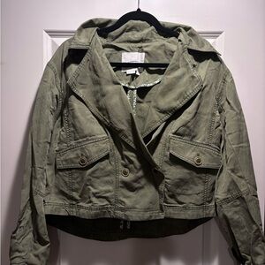 NWT Anthropologie Crop Jacket
